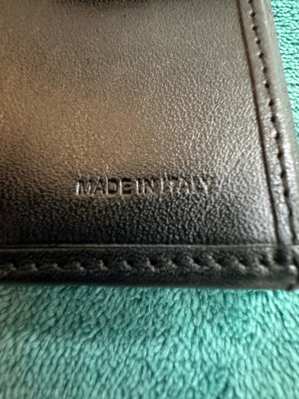 Fendi Zucca Wallet Brown FF Monogram Canvas Black Leather Snap Wallet - Picture 4 of 15
